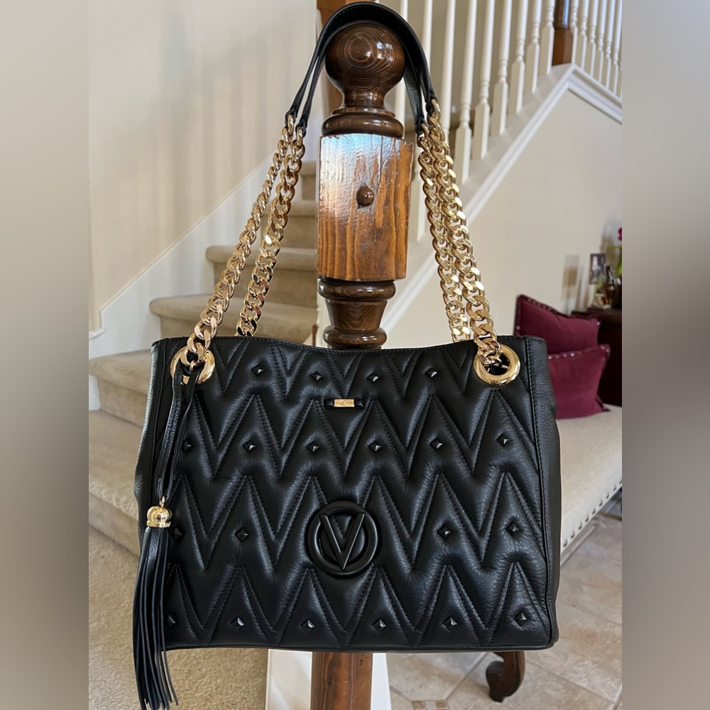 NWT✨Valentino Luisa Studded Leather Bag